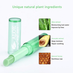 Natural Aloe Vera  Color-Changing Lip Balm