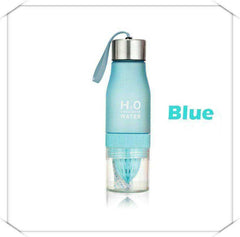 New 650ml H2O Lemon Juice Infuser Water Bottle