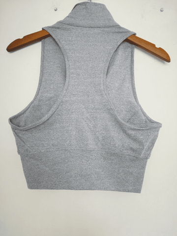 Image of GXQIL Yoga Sport Top with Zipper