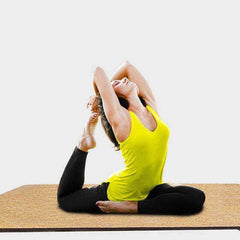 High Quality Aesthetic Cork Yoga Mat