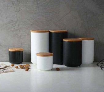 260ML/800ML/1000ML Sealed Ceramic Kitchen Storage Jar