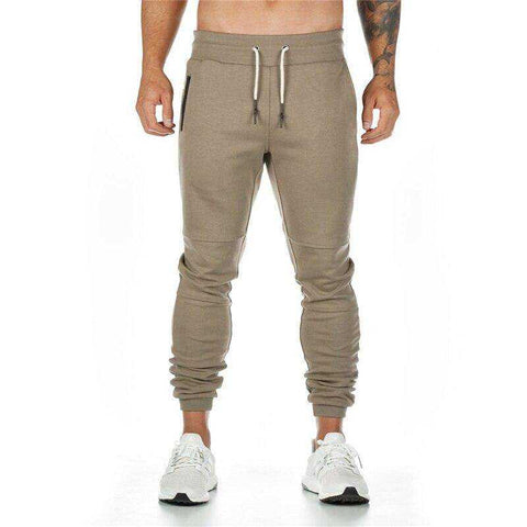 Image of Men Gyms Workout Fitness Cotton Pants