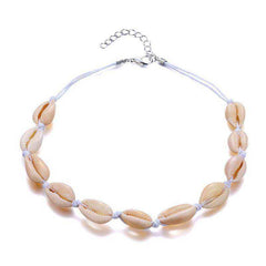 Women Charm Conch Seashell Collar Choker Beach Boho Summer Necklaces