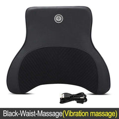 Car Massage Neck Headrest Seat Back Support Pillow