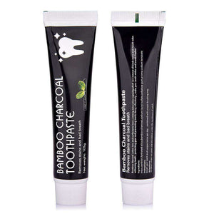 Aesthetic Natural Bamboo Activated Charcoal Whitening Toothpaste