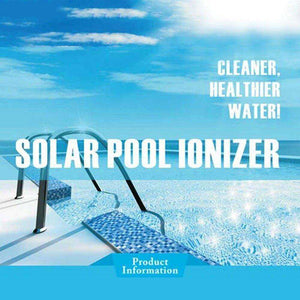 Solar Powered Copper Ion Swimming Pool Water Purifier Cleaner