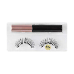 Magnetic Liquid Eyeliner 1 Pair Magnetic Eyelashes Makeup Tool Kit