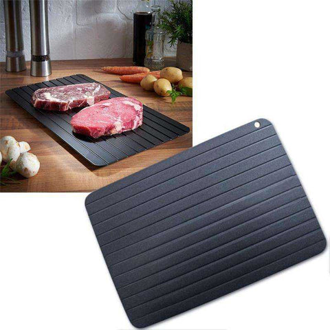 Image of Defrost Frozen Meat Fish Sea Food Tray Plate Board
