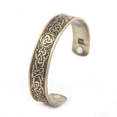 Aesthetic Viking Celtics Irish Trinity Knot Dragon Magnetic Health Bracelet