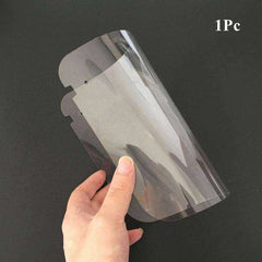1Pcs Faceshield Transparent Full Face Cover Safety Protective Film