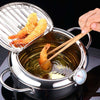 Japanese Tempura Deep Frying Pot with Thermometer