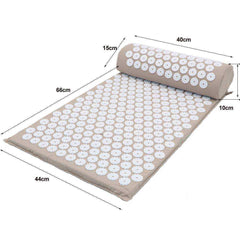 Relieves Stress Acupressure Massager Cushion Yoga Mat