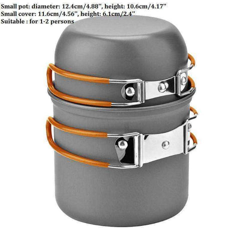 Image of Elegant Outdoor Camping Cookware Set