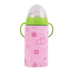Portable USB Baby Milk Heater Travel Bottle Insulated Bag Storage Cover