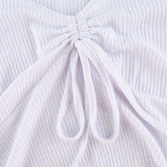 Knitted T-shirts Long Sleeve Aesthetics Tops