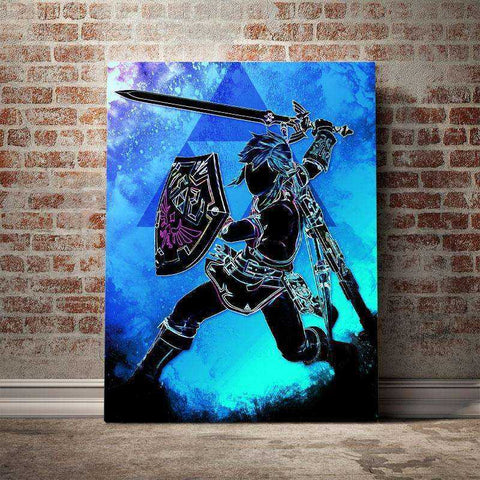 Breath Of The Wild Zelda Poster Canvas Wall Art Decoration