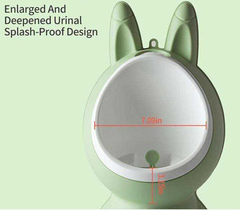 JMSC Rabbit Baby Potty Toilet Stand Vertical Urinal Boy Pee Bathroom