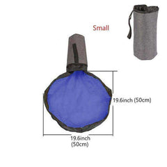 Kids Large Waterproof Play Mat Toy Clean-up Basket Storage