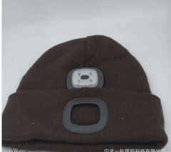 Unisex LED Lighted Knitted Beanie Cap Warm Winter