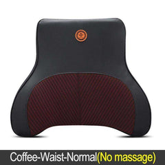 Car Massage Neck Headrest Seat Back Support Pillow