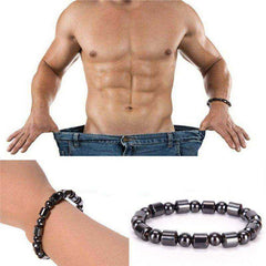 Aesthetic Hematite Stone Weight Loss Bracelet