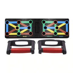 Multi-functional Push Up Rack Board 9 in 1 Body Building Fitness