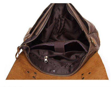Men's Vintage Handbag Genuine Leather Shoulder Bag