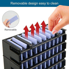 New Portable Air Conditioner Cooler Humidifier Purifier With 7 Color Led