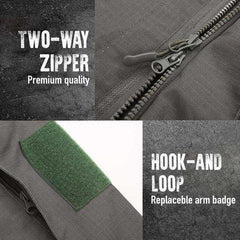 Ultimate Tactical Aesthetic Military Waterproof Jacket For Men