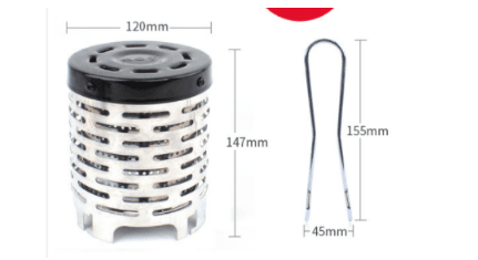Image of New Mini Heating Stove Cap Outdoor Travel Camping Equipment