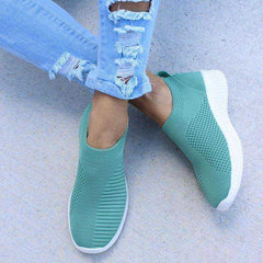 Flat Casual Tennis Knitted Shoes