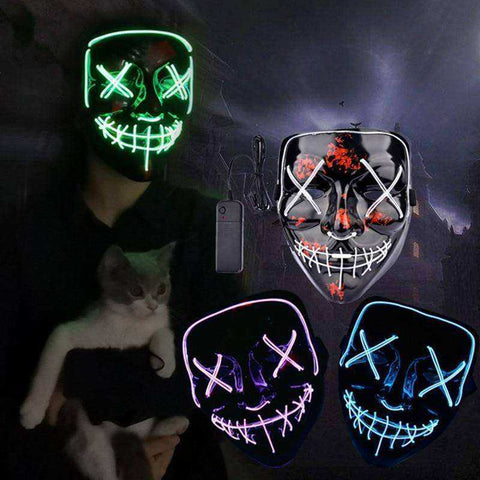Image of Aesthetic Halloween Led Mask