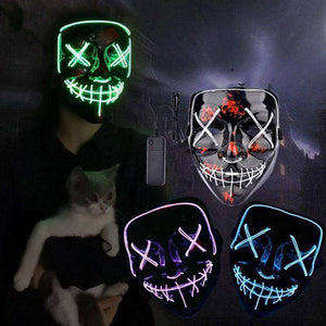 Aesthetic Halloween Led Mask