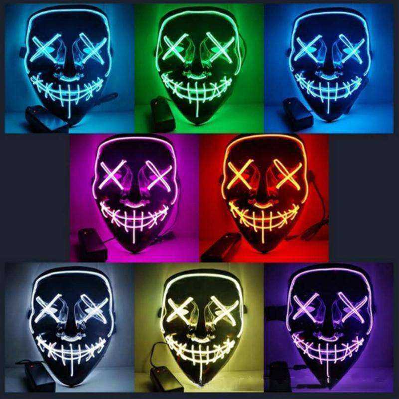 Aesthetic Halloween Led Mask