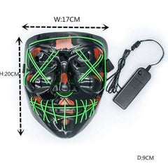 Aesthetic Halloween Led Mask