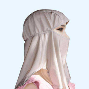Aesthetic Silver Fiber Hood With Emf Radiation Protection