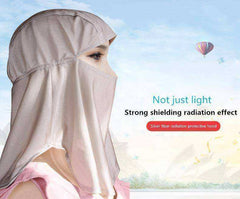 Aesthetic Silver Fiber Hood With Emf Radiation Protection