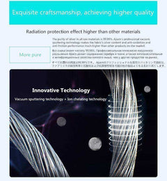 Aesthetic Silver Fiber Hood With Emf Radiation Protection