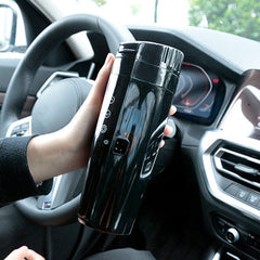 Aesthetic Stainless Car Travelling Heating Mug - AWAKENING AESTHETICS
