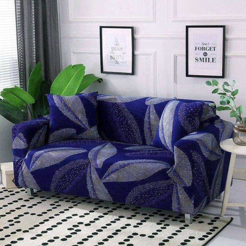 Image of Aesthetic Nature Sofa Covers Tropical Leaves