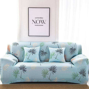 Aesthetic Nature Sofa Covers Tropical Leaves