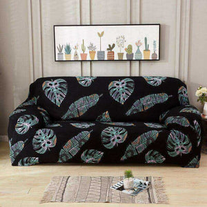 Aesthetic Nature Sofa Covers Tropical Leaves