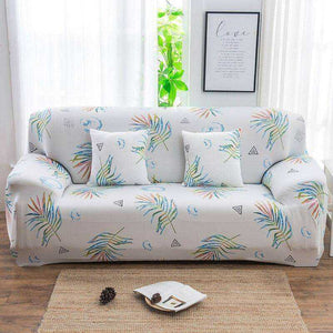 Aesthetic Nature Sofa Covers Tropical Leaves