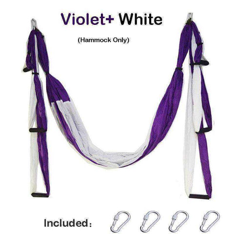 Image of Aesthetic Yoga Swing Flying Yoga Hammock Ultra Strong Nylon Fiber