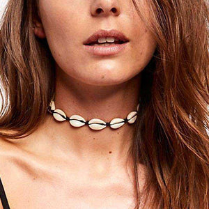 Women Charm Conch Seashell Collar Choker Beach Boho Summer Necklaces