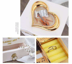 Classic Rotating Dancer Ballerina Piano Music Jewelry Box