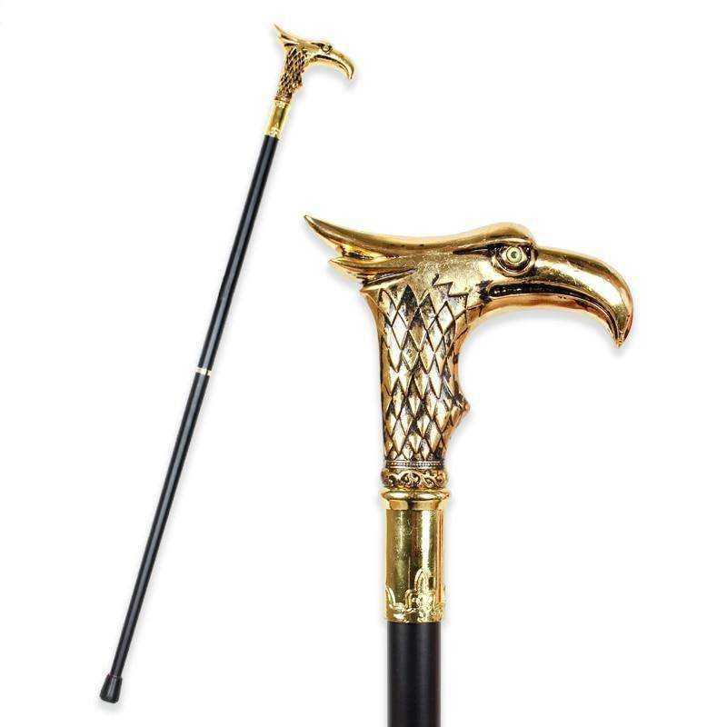 Eagle-Head Luxury Decorative Walking  Stick Canes For Men