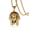 Awakening Tutankhamun Egypt Gold Aesthetic Necklace & Pendant