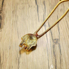 Awakening Tutankhamun Egypt Gold Aesthetic Necklace & Pendant