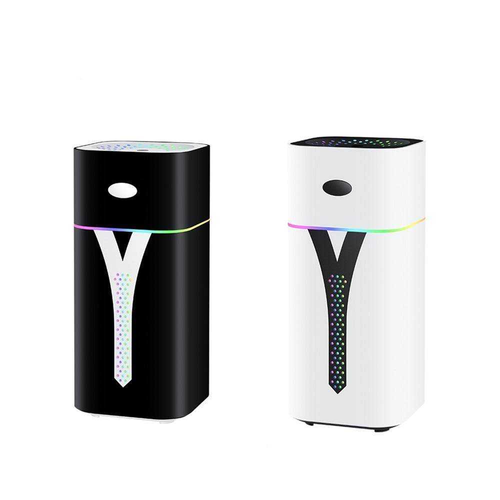 Mobile Air Humidifier Air Purifier 7 Color LED Light
